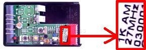Handsender: BERNAL AHS27-01 mit 1 Tasten