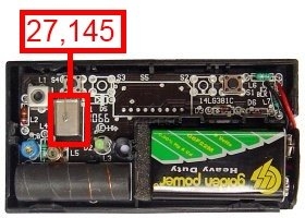 Handsender: CHAMBERLAIN 750E mit 1 Tasten