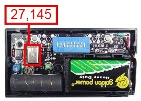 Handsender: CHAMBERLAIN 752E mit 2 Tasten