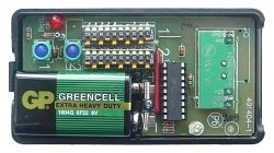 Handsender: ANSONIC SA 434-2E gruppe C mit 2 Tasten
