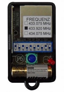 Handsender: ANSONIC SF 433-1 mini gruppe C 433.92MHz mit 1 Tasten