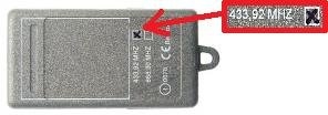Handsender: BELFOX 433 MHz 4K mit 4 Tasten