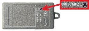 Handsender: BELFOX 868 MHz 4K mit 4 Tasten