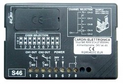 Handsender: CARDIN Recept S46 RXM 2CH