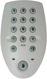 Handsender: HONEYWELL CLI810HF mit 15 Tasten