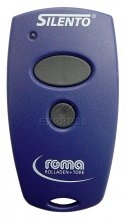 Handsender: ROMA Silento D302-433 mit 2 Tasten