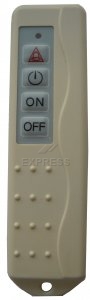 Handsender: EDEN SA50R mit 4 Tasten