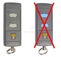 Handsender: H�RMANN HSE2 40 MHz mit 2 Tasten