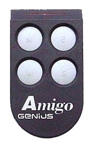 Handsender: GENIUS JA334 grey mit 4 Tasten
