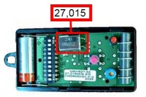 Handsender: DICKERT MAHS27-01 mit 1 Tasten