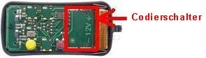 Handsender: ALLMATIC PASS-1 mit 1 Tasten