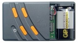 Handsender: SOMFY 40.680 MHz 4K mit 4 Tasten