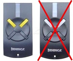 Handsender: BENINCA T2WK mit 2 Tasten