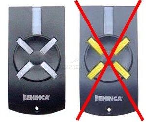 Handsender: BENINCA T4WV mit 4 Tasten
