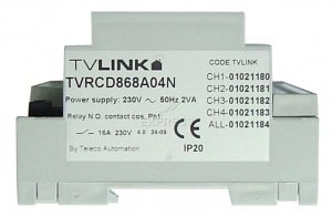 Handsender: TELECO Recept RCD-868-A04N