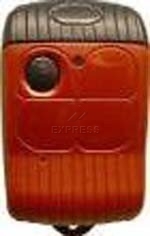 Handsender: ALLMATIC BRO1WN red mit 1 Tasten