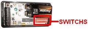 Handsender: TORAG S406-4 mit 4 Tasten