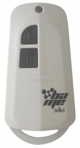 Handsender: DELMA STYLE Rolling Code TX2 mit 2 Tasten