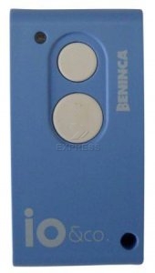 Handsender: BENINCA IO BLUE mit 2 Tasten