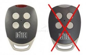 Handsender: DITEC GOL4 C mit 4 Tasten