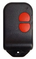 Handsender: ALLTRONIK S429-mini 433 MHz red mit 2 Tasten