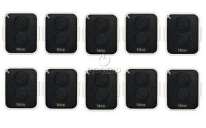 Nice ON 2E LOT DE 10 Garagentor Handsender 2 Tasten 433.92 MHz - Handsender Express