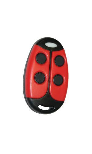 Sea COCCINELLA COPY RED TX4 Garagentor Handsender 4 Tasten 433.92 MHz - Handsender Express
